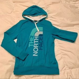 The North Face Woman’s Turquoise Hooded Sweatshirt